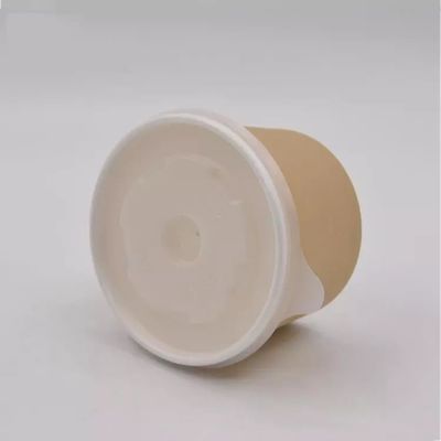 Ciotola di carta eliminabile asportabile isolata contenitori caldi eliminabili stampabili della minestra di imballaggio per alimenti di microonda