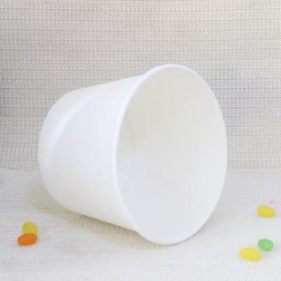 Insalatiera di minestra biodegradabile calda di Libro Bianco del commestibile di alto livello della ciotola di carta di protezione dell'ambiente di vendita