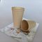 Bevanda calda Flexo di specifiche facoltative che stampa le tazze biodegradabili della carta kraft