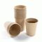 Tazze di caffè eliminabili biodegradabili del contenitore liquido di carta kraft per i ristoranti, i Delis ed i caffè