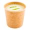 Ciotola di minestra di carta biodegradabile ricoperta PE di Kraft del contenitore di alimento di Eco del commestibile 30ozDisposable dei dessert