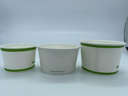 La ciotola di minestra eliminabile biodegradabile su ordinazione di imballaggio per alimenti ha personalizzato stampato