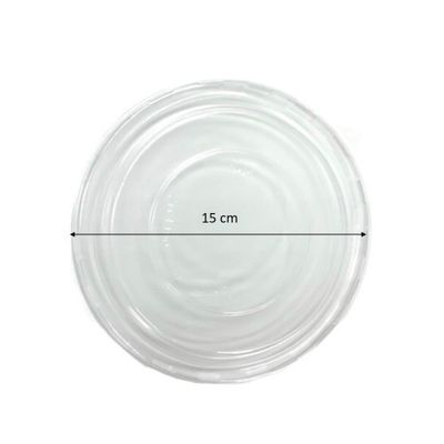 la ciotola di carta eliminabile di 750ml 1000ml con il chiaro coperchio dell'ANIMALE DOMESTICO porta via i contenitori