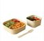 il quadrato 1400ml pranza insalatiera di Bento Box Disposable Takeaway Paper