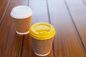 Biodegradabile porti via le tazze di caffè della carta dell'ondulazione di 16oz Kraft per bere caldo