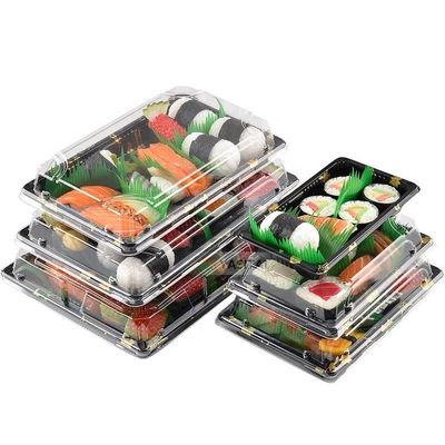 Porti via l'imballaggio eliminabile del contenitore di alimento dei vassoi dei sushi del contenitore dei sushi