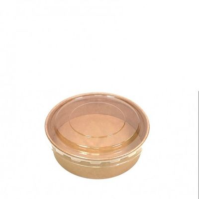 Ciotola d'imballaggio veloce riciclabile della carta kraft del diametro 15cm 500ML 16OZ