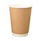La tazza di caffè eliminabile ha ispessito la tazza di caffè doppia Logo Print Drink Cup